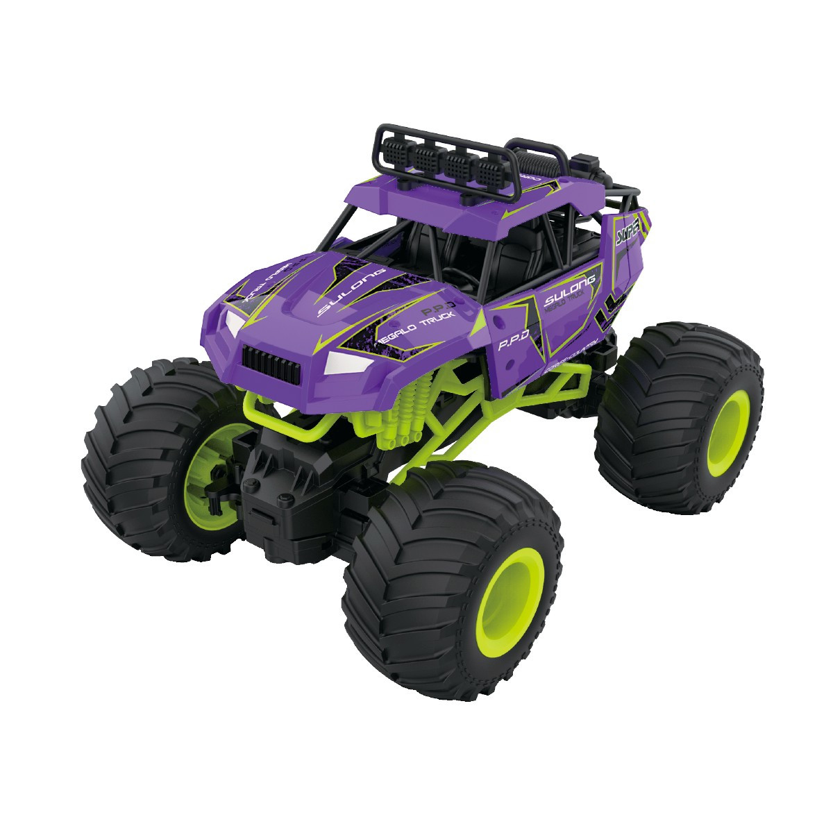 Автомобіль BIGFOOT OFF-ROAD з р/к – VIOLET (1:16, 27 МГц (MHz)), фото 1