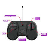 Автомобіль BIGFOOT OFF-ROAD з р/к – VIOLET (1:16, 27 МГц (MHz)), фото 7