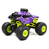 Автомобіль BIGFOOT OFF-ROAD з р/к – VIOLET (1:16, 27 МГц (MHz)), фото 8