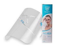 Захисний екран для обличчя медичний, екран для захисту обличчя, захисний щиток для обличчя прозорий C 484