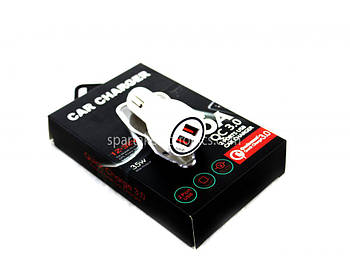 Адаптер Car 2 USB QC 3.0 SY (6A) 681/4984 (250)