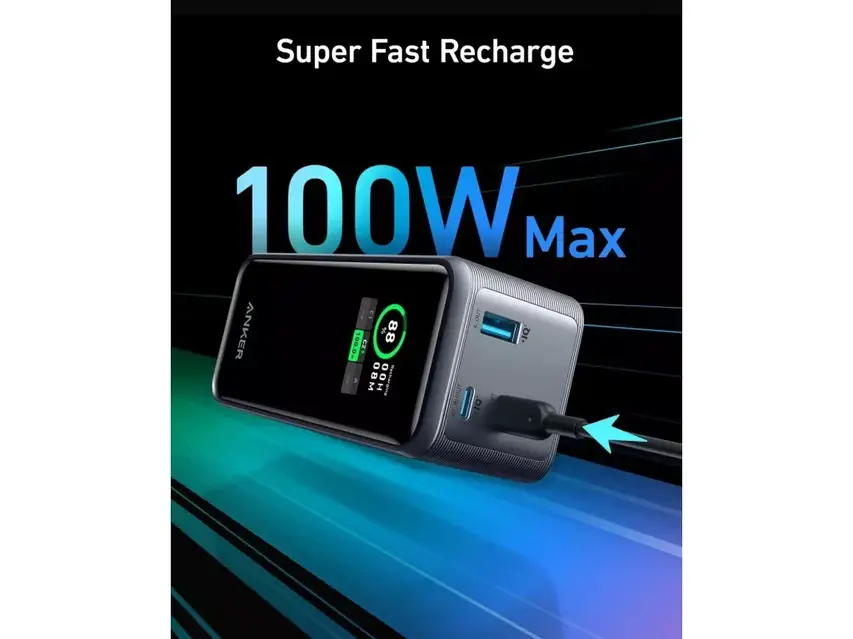 PowerBank Anker 735 Prime A1336011 20000 mAh 200W: продаж, ціна у