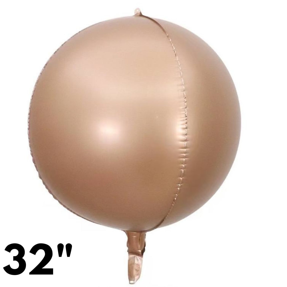 Повітряна куля колір коричневий розмір 32 дюйми, фото 1