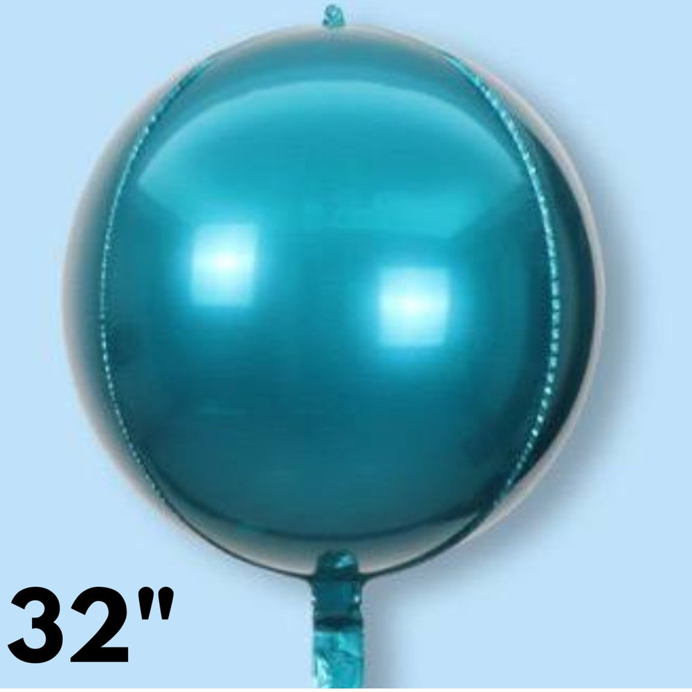 Повітряна куля колір смарагдовий розмір 32 дюйми, фото 1