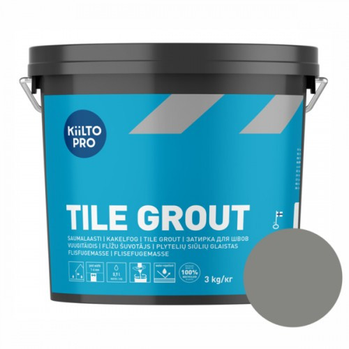 Затирка KIILTO 44 (темно-сіра), 3 кг