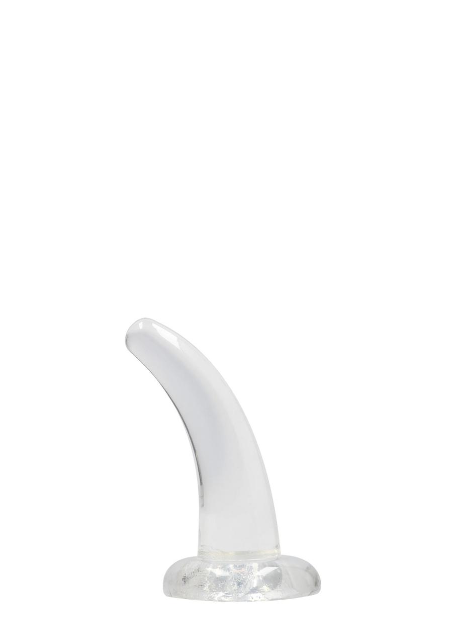 Фалоїмітатор — Non Realistic Dildo with Suction Cup 4,5'/11,5 см Transparent