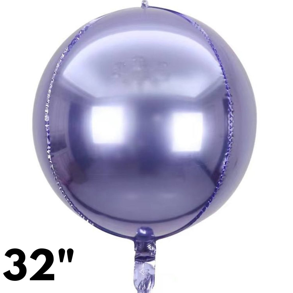 Повітряна куля колір фіолетовий розмір 32 дюйми, фото 1