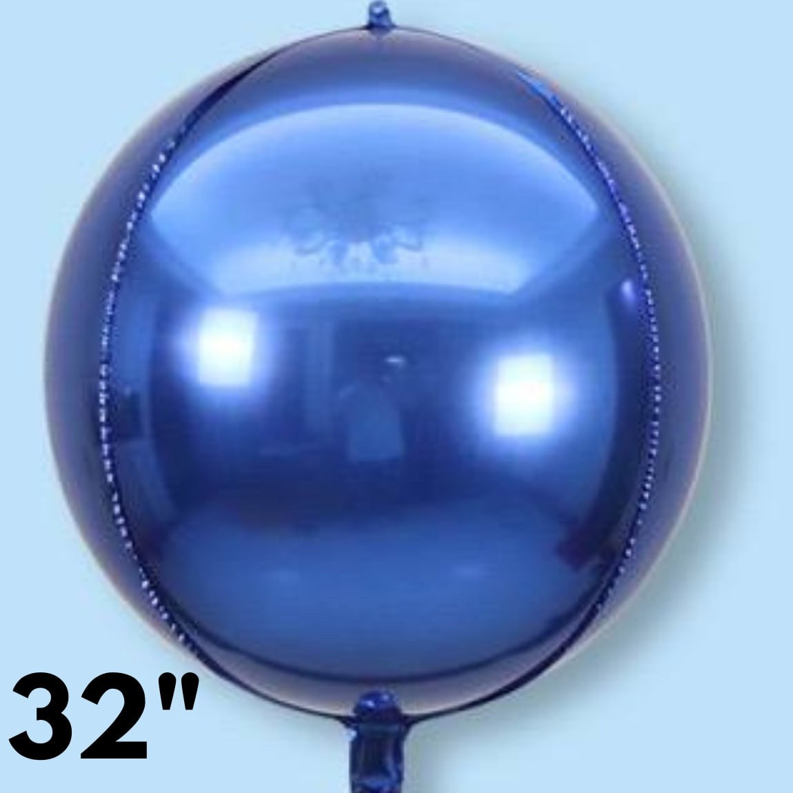 Повітряна куля колір синій розмір 32 дюйми, фото 1