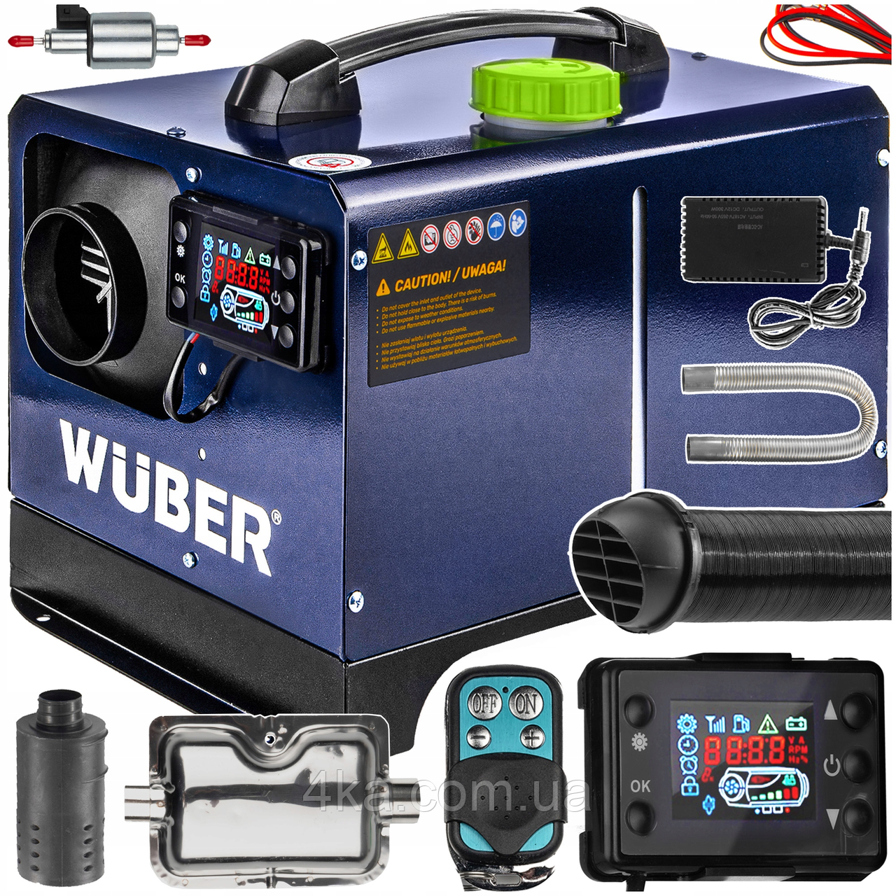 Автомобільний дизельний обігрівач WEBASTO WUBER 8 кВт