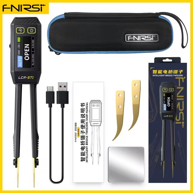 FNIRSI LCR-ST1, LCR-метр, тестер компонентів