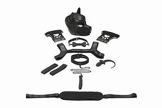 Набор BDSM щенка Master Series Luxury Pup Arsenal Set - Black, фото 2