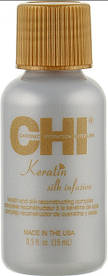 Рідкий шовк для волосся CHI Keratin Silk Infusion (15ml)