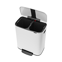 Бак для сміття Brabantia Bo Pedal Bin 30+30 л (211447), фото 2