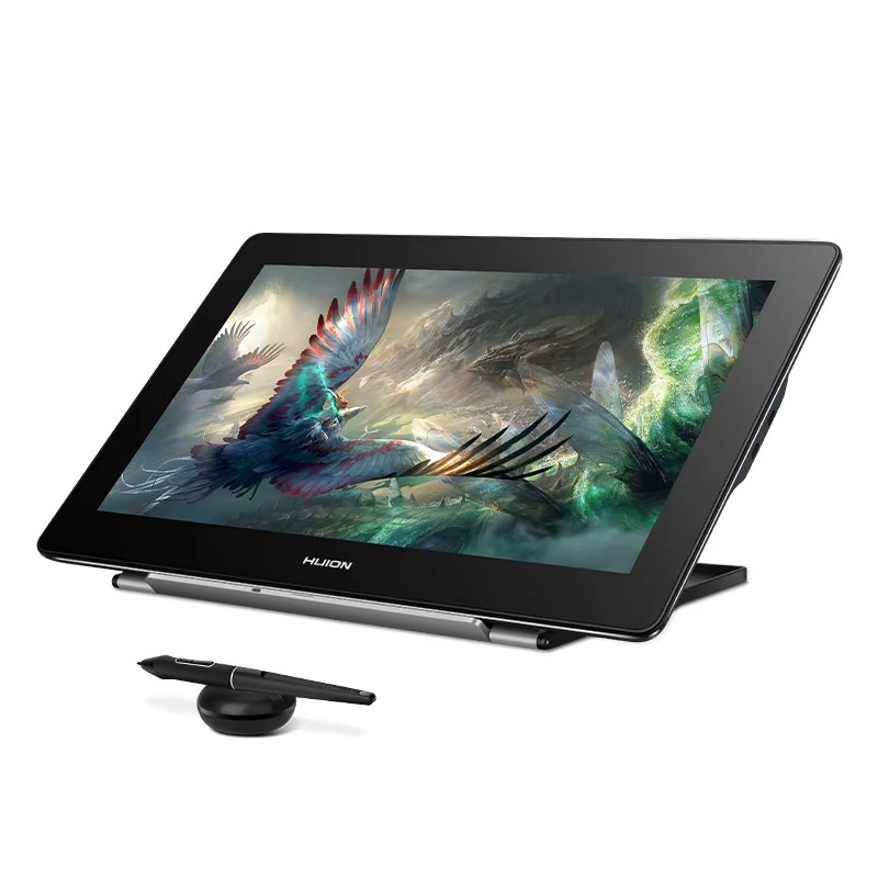 Графічний дисплей Huion Kamvas Pro 16 Plus (4K) black, 15.6", 5080 LPI, 8192 levels, 3840x2160, фото 1
