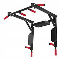 Турнік-бруси навісний 4FIZJO 2 в 1 Black (P-5905973402644)