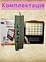Прожектор акумуляторний для дому, роботи, кемпінгу, природи (10000 mAh, 2733 lm, сонячна панель, IP44) TURBO, фото 8