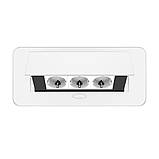 Меблева розетка потрійна LIVOLO чорна, вбудована у стільницю, для кухні/офісу/конференц-залу, висувна, з заземленням, плавне Wenzhou Livolo Electric Co., Ltd., 12, 12 мес., 70 мм, 265 мм, Із заземленням, Із захисними шторками, 3, Гвинтами, 3.5 кВт, 16 А,, фото 3