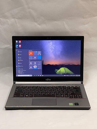 Б/в Ноутбук Б-клас Fujitsu LifeBook E744 14" 1600x900| Core i7-4702MQ| 8 GB RAM| 120 GB SSD + 500 GB HDD| HD 4600, фото 1