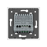 Розумний сенсорний ЕС вимикач 1 сенсор Livolo білий скло (VL-M7FC1Z2-2WP), фото 5