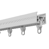 Електрокарниз для штор LIVOLO з WiFi та пультом, кутовий 90° (VL-SHQ011C2), фото 5