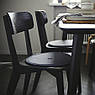 Стілець IKEA LISABO Чорний 604.467.86, фото 4