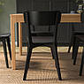 Стілець IKEA LISABO Чорний 604.467.86, фото 6