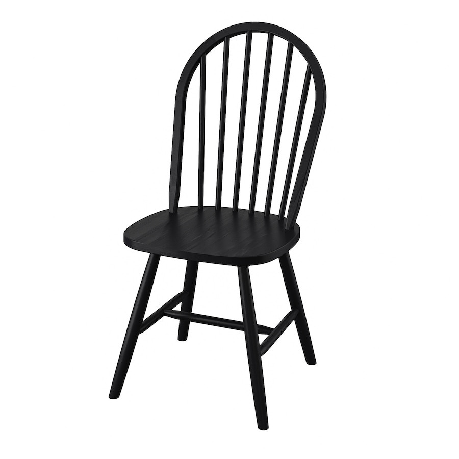 Стілець IKEA SKOGSTA Чорний 505.448.67