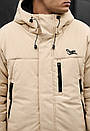 Чоловіча куртка у бежевому кольорі Staff pix beige, фото 6