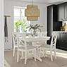 Стілець IKEA INGOLF Білий 504.730.73, фото 3