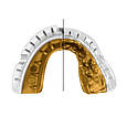 Капа OPRO Gold Braces під брекети доросла (вік 11+) White/Gold (art.102506004), фото 9