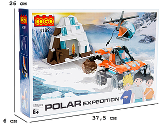 Конструктор "Місто" (378 елм.) Порятунок на полюсі