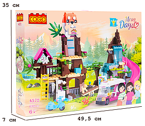 Конструктор "Дівчатка" (632 елм.) Дресирувальний парк для тварин / COGO