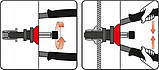 Різьбовий Заклепочник Для Гайок М3, М4, М5, М6, М8 YATO (YT-36112), фото 4