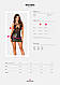 Сорочка Obsessive Norides chemise & thong XS/S  18+, фото 6
