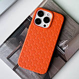 Чохол TPU Weaving для Apple iPhone 14 Pro (6.1") Orange, фото 5