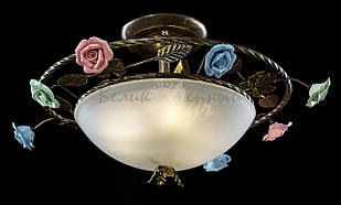 Стельова плоска люстра на три лампочки L52028/3 (GAB)