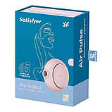 Вакуумний стимулятор із вібрацією Satisfyer Pro To Go 3 Rose (м'ята упаковка!!!), фото 8
