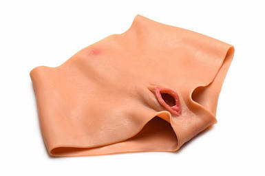 Накладна вагіна Master Series Silicone Vagina + Butt Panties — Medium