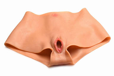 Накладна вагіна Master Series Silicone Vagina + Butt Panties — Small