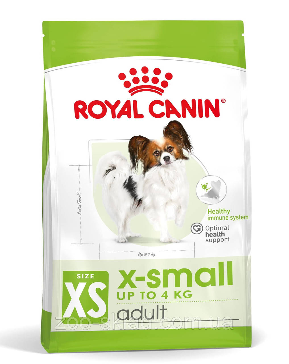 Royal Canin X-Small Adult сухий корм для дорослих собак дуже дрібних розмірів 0,5кг