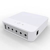 Power Bank WGP 13200 mAh 18W: USB-A (5V/1A), DC (5V/1.5A, 9V/1A, 12V/1.5A, 12V/1.5A, 19V/0.95A) для Wi-Fi роутера та абонентський