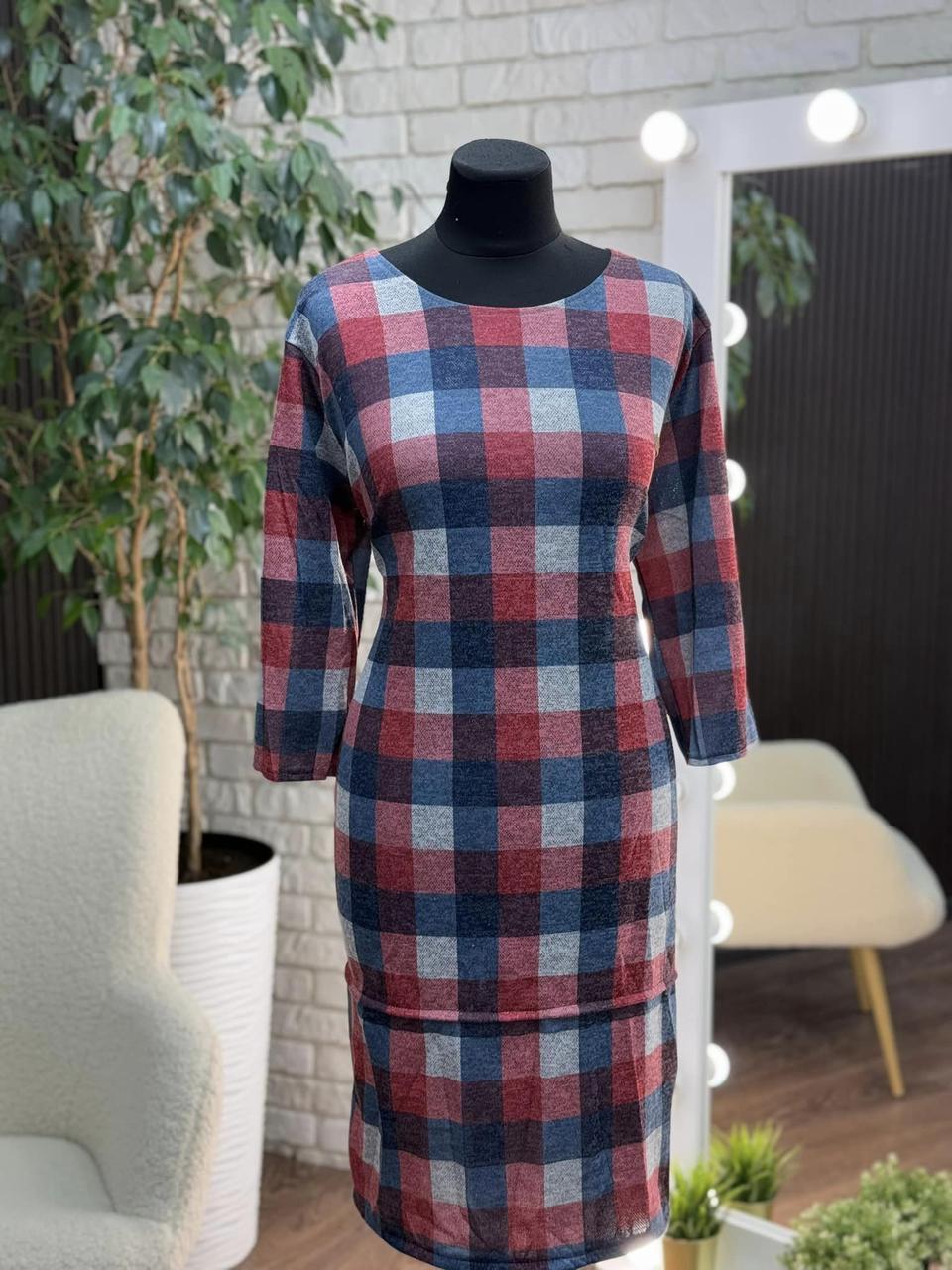 Стильна жіноча сукня, тканина "Ангора" розмір 60