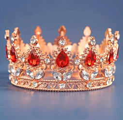 Корона на торт Червона