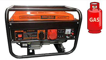 Генератор Газ/Бензиновий Kraft Dele KD3141