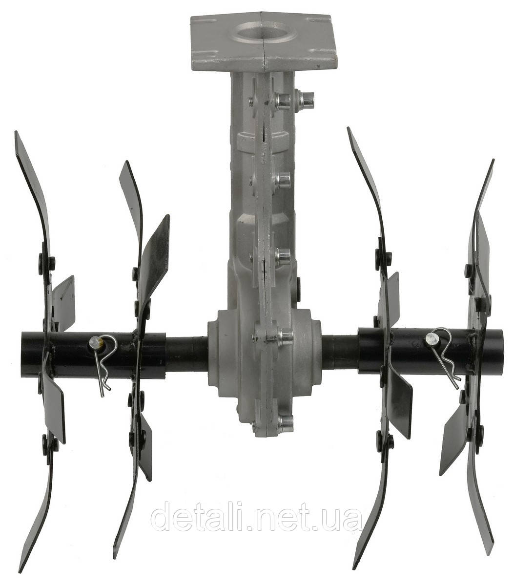 Насадка на мотокосу культиватор 9T D28mm, фото 1