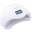 Лампа для манікюру Sun 5 nail lamp FD93-1 led для сушіння гель лаку з таймером для домашнього використання, фото 5