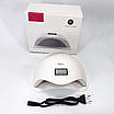 Лампа SUNUV SUN 5 PLUS 48W WHITE UV/LED для полімеризації, Професійна лампа для нігтів з таймером, фото 10