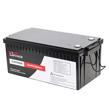 Літій-залізо-фосфатний акумулятор 12V/240AH (3072W*h), фото 2