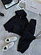 Жіночий теплий м'який флісовий прогулянковий костюм кофта худі з блискавкою та штани двосторонній фліс Туреччина OS, фото 2
