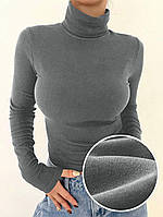 Жіночий м'якенький термо-гольф з щільної тканини у базових кольорах пума 42/44, 46/48